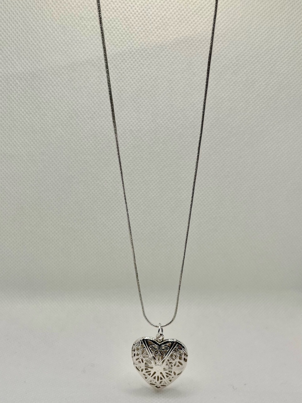 Silver Heart Locket